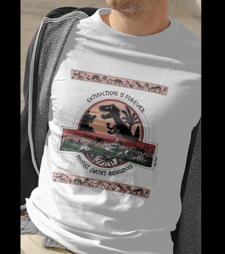 Turnstile Brendan Yates Coachella 2026 Extinction Is Forever Jurassic Park T-Shirt