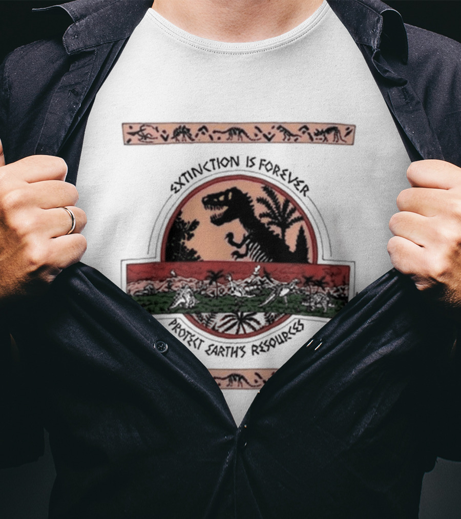 Turnstile Brendan Yates Coachella 2026 Extinction Is Forever Jurassic Park T-Shirt