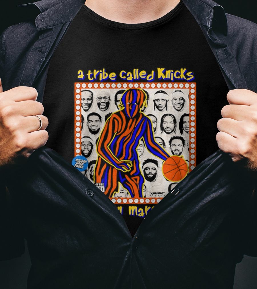A Tribe Called Knicks Madison Marauders Basketball Art With Iconic NYC Sports Influence T-Shirt