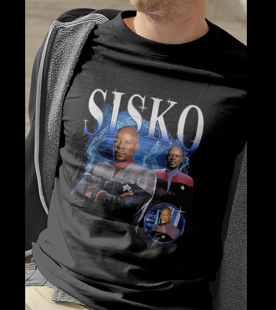 Sisko Avery Brooks Starfleet Captain Sci Fi T-Shirt