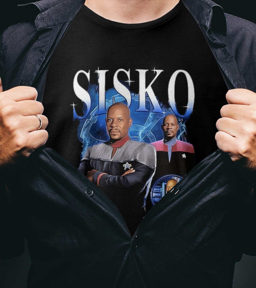 Sisko Avery Brooks Starfleet Captain Sci Fi T-Shirt