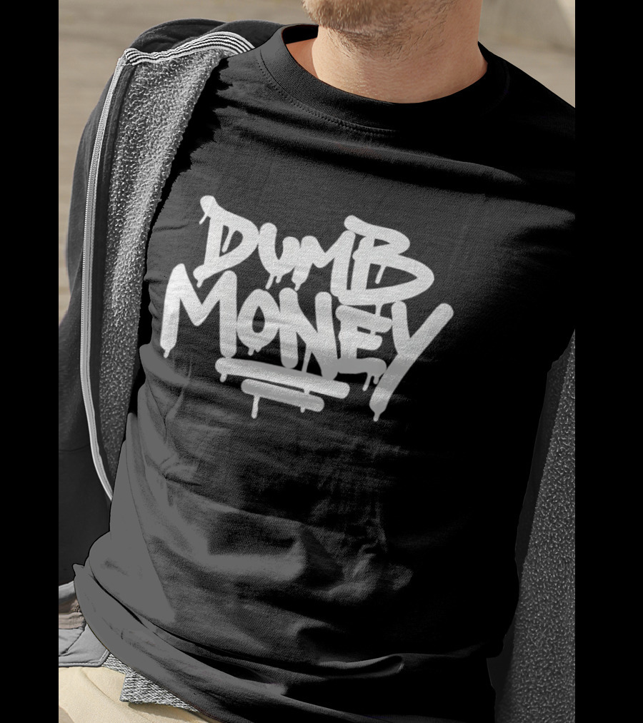 Dumb Money Graffiti Drip T-Shirt