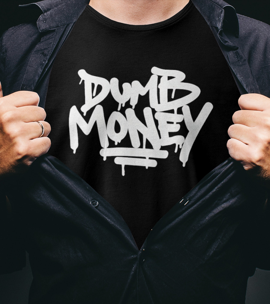 Dumb Money Graffiti Drip T-Shirt