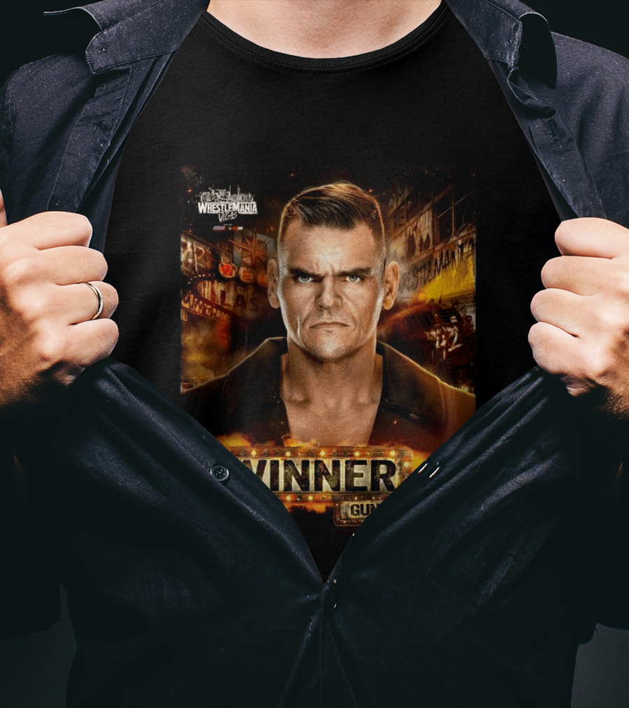 WWE WrestleMania 42 Winner Gunther Las Vegas 2026 T-Shirt