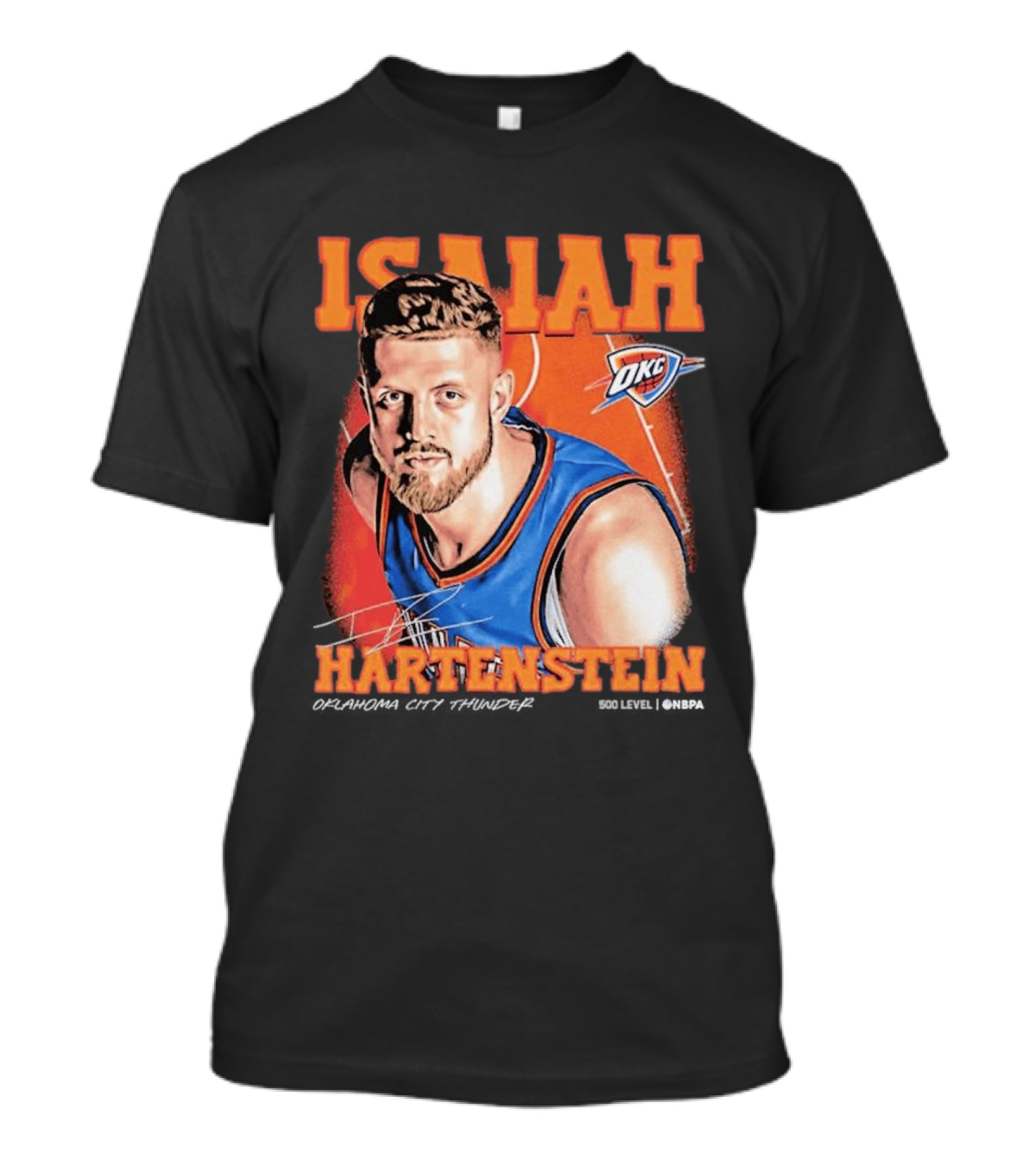 Isaiah Hartenstein Oklahoma City Thunder NBA OKC Basketball T-Shirt