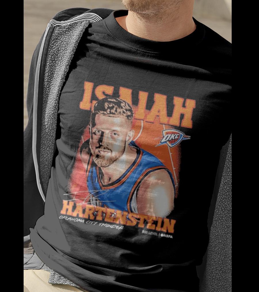 Isaiah Hartenstein Oklahoma City Thunder NBA OKC Basketball T-Shirt