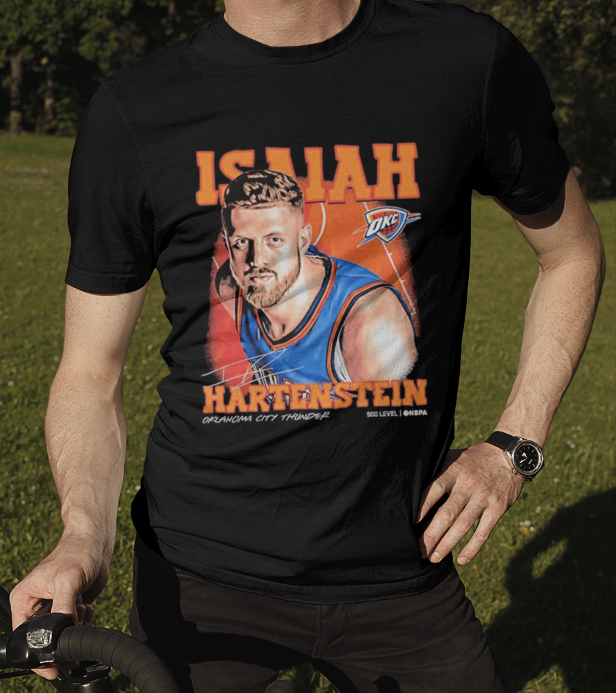 Isaiah Hartenstein Oklahoma City Thunder NBA OKC Basketball T-Shirt