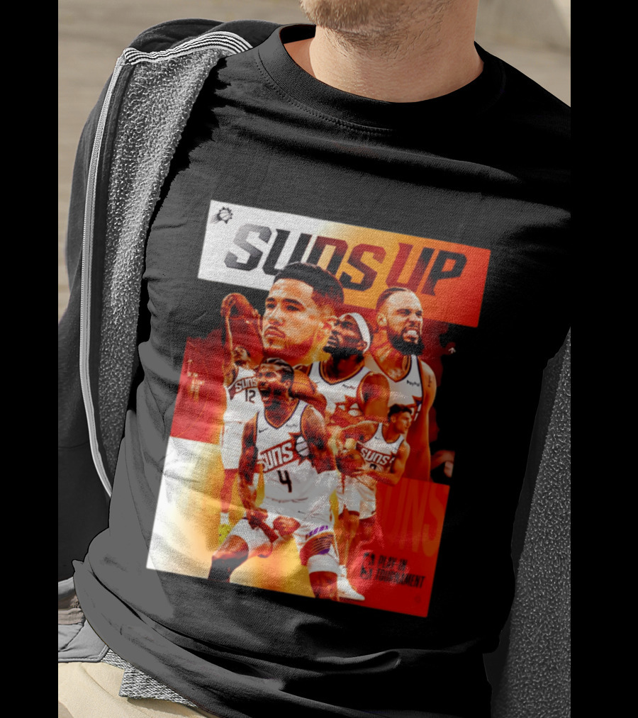 Suns Up Phoenix Suns NBA Play In Tournament 2026 Players On The Court T-Shirt