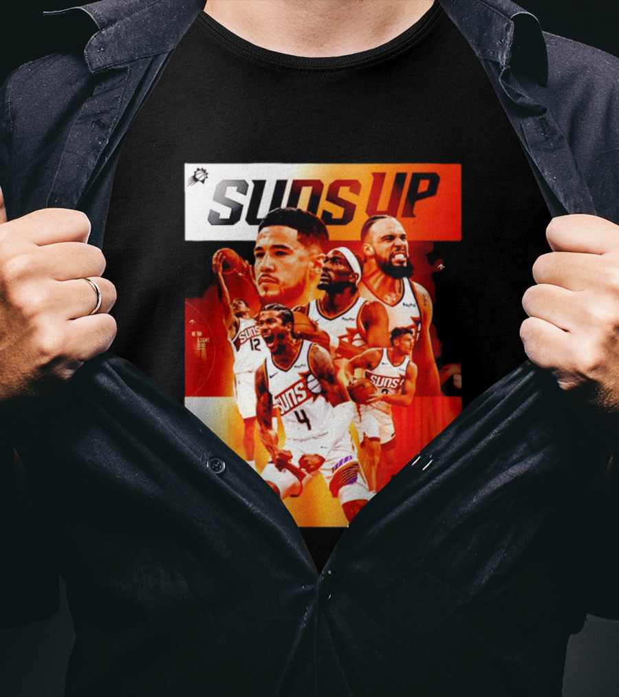 Suns Up Phoenix Suns NBA Play In Tournament 2026 Players On The Court T-Shirt