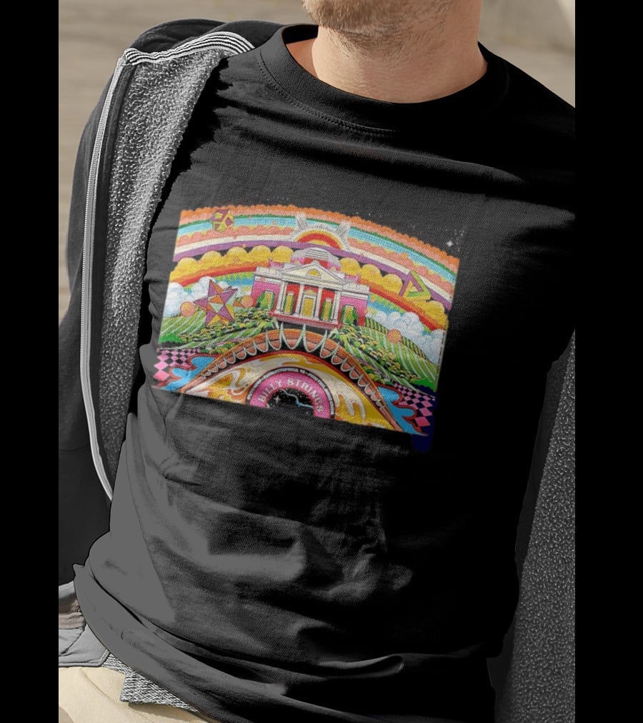 Billy Strings Charlottesville Virginia 2026 Night 1 Gig John Paul Jones Colorful Psychedelic T-Shirt