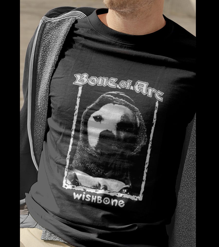 Bone Of Arc Wishbone Dog T-Shirt