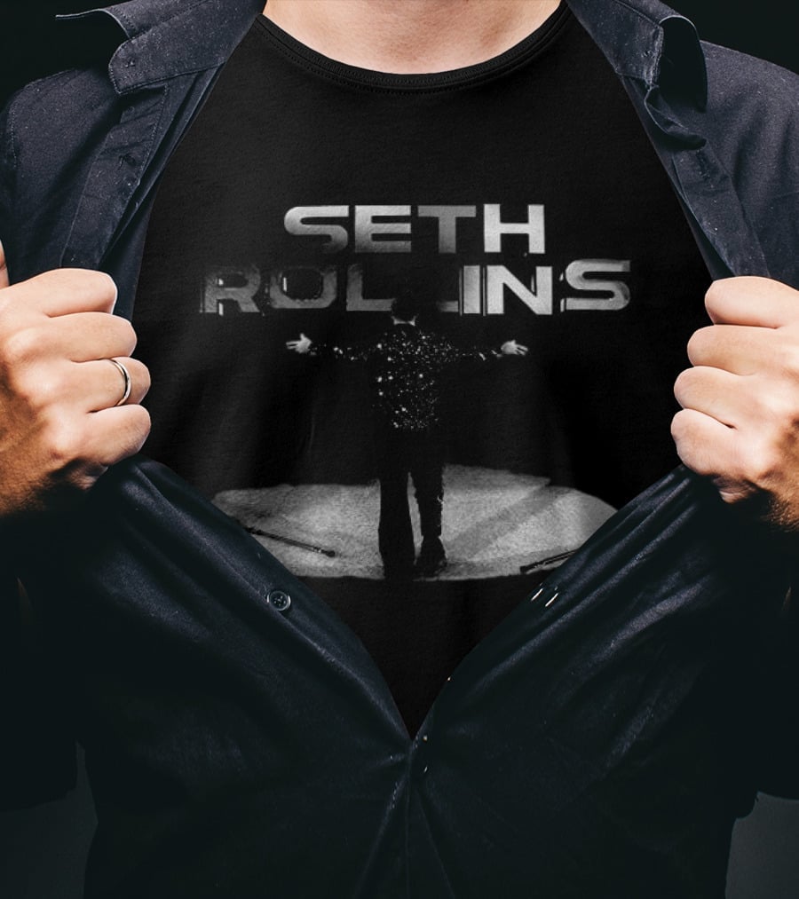 Tyrese Haliburton Seth Rollins WWE Pose T-Shirt