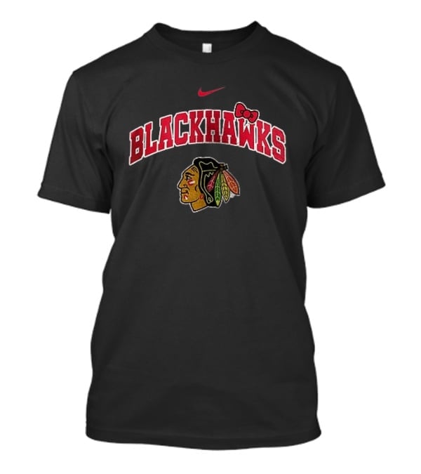 Nike Blackhawks Hello Kitty Collaboration T-Shirt