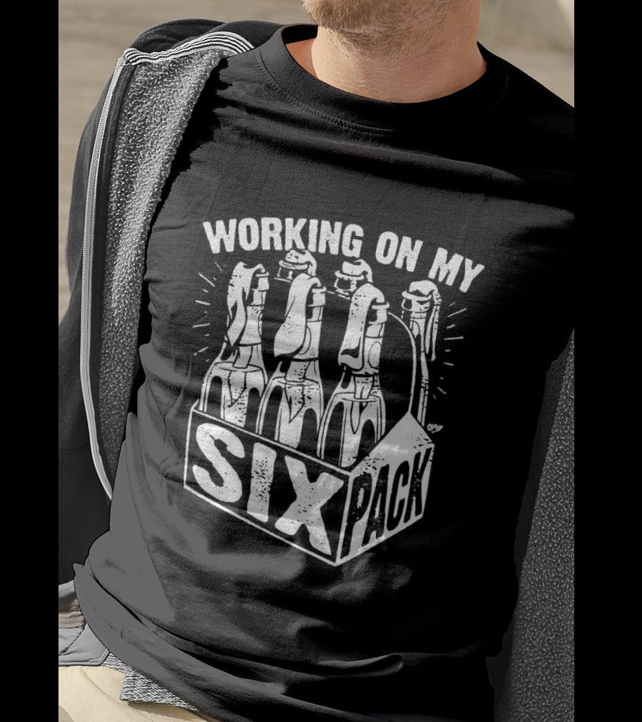 Molotov Cocktails Working On My Six Pack T-Shirt