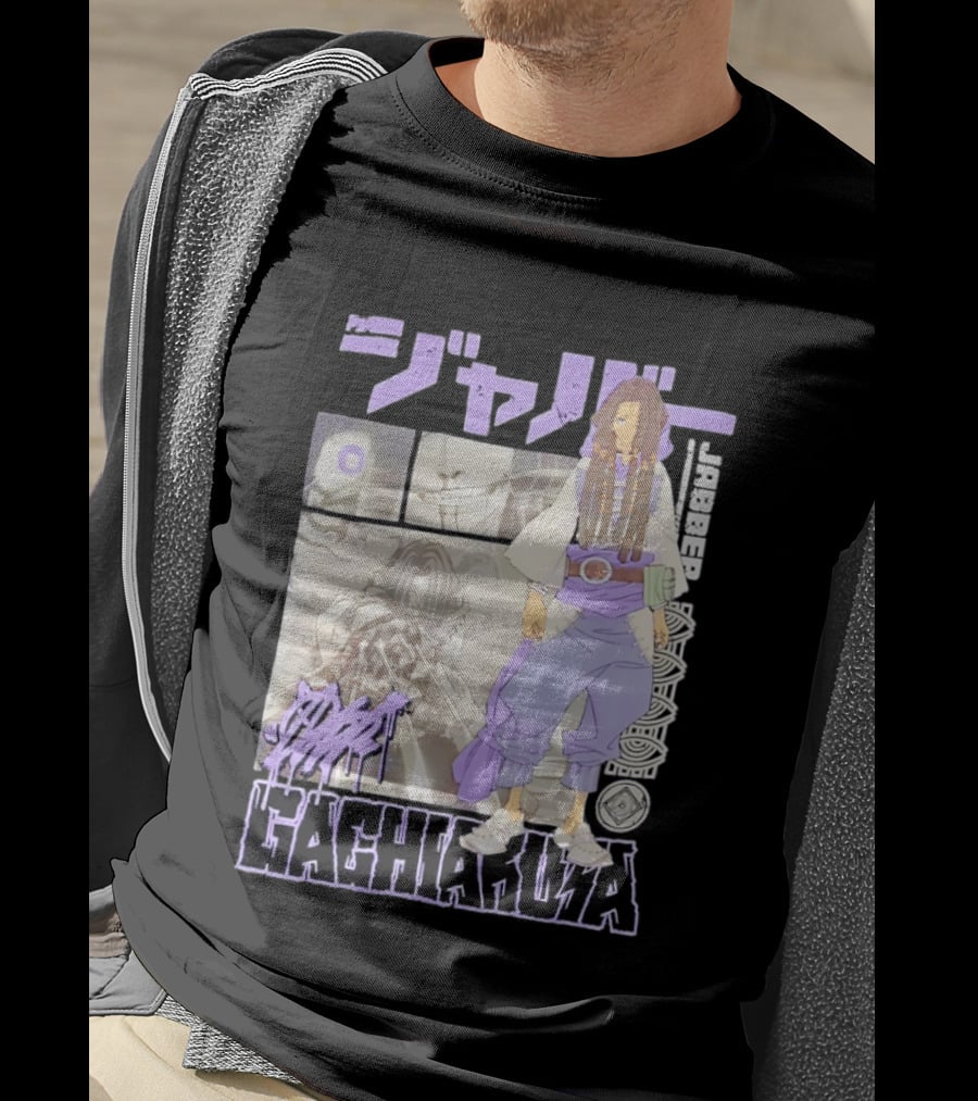 Gachiakuta Jabber Manga Character Panels And Styling T-Shirt