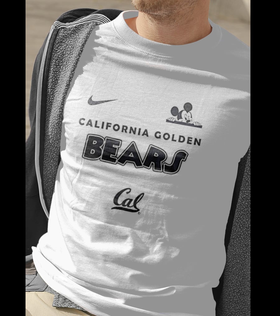 Nike California Golden Bears Mickey Mouse Cal T-Shirt