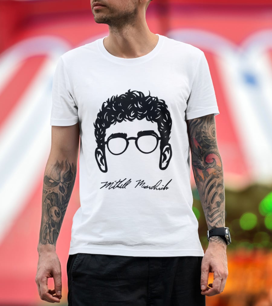 Mitchell Mesenbrink Face USA Wrestling Glasses Hair T-Shirt