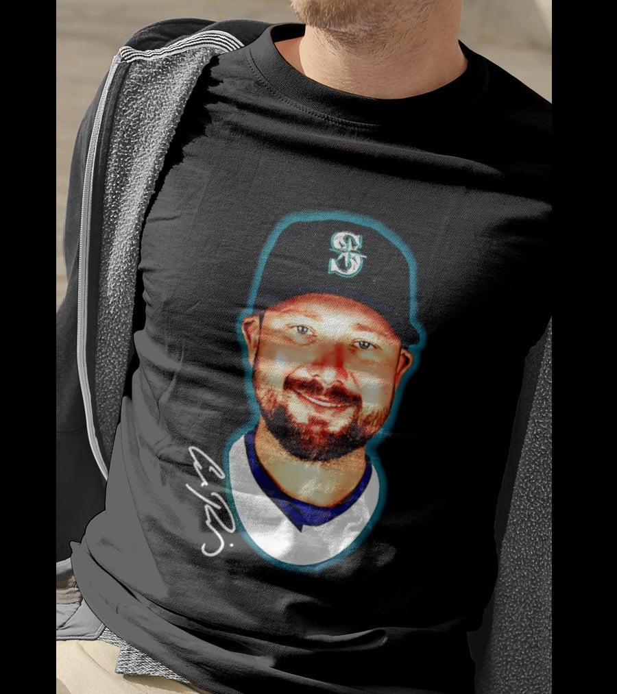 Seattle Mariners Cal Raleigh Outerstuff Headliner MLB Fan Gear T-Shirt