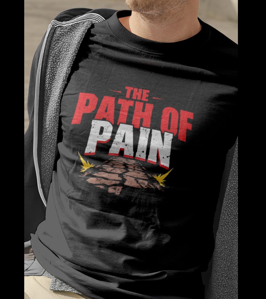 The Path Of Pain Fiery Stone Journey T-Shirt