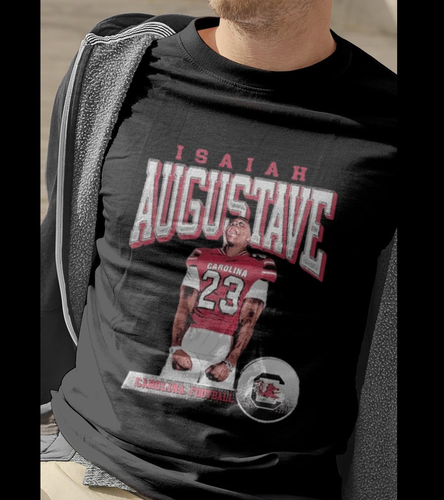 Isaiah Augustave Carolina Football 2026 Player 23 T-Shirt