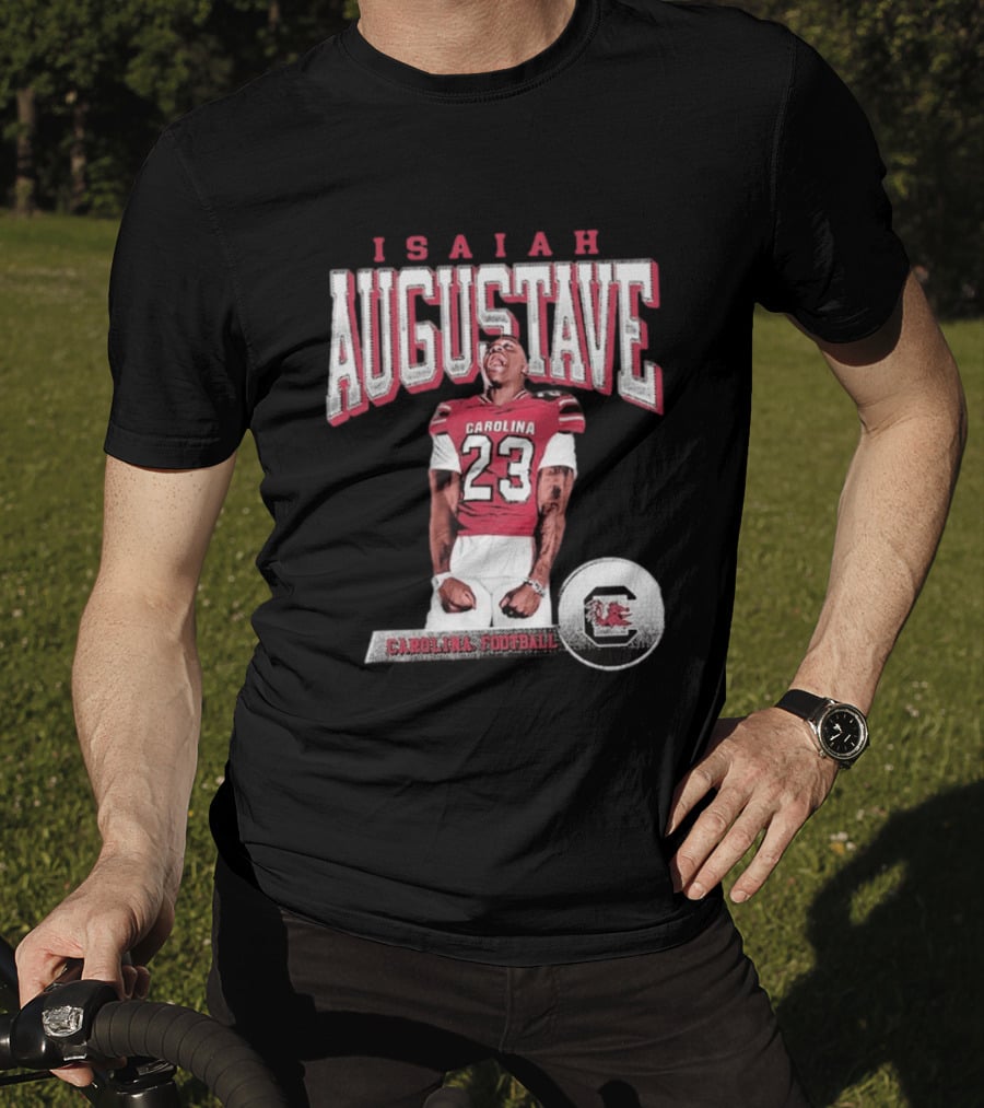 Isaiah Augustave Carolina Football 2026 Player 23 T-Shirt