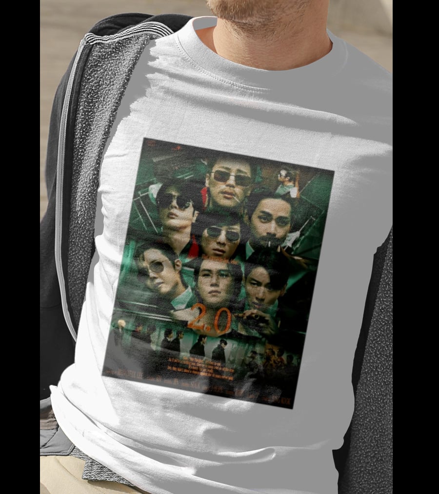 BTS 2.0 Arirang Tour 2026 Group RM Jin Suga J Hope Jimin V Jung Kook Hangseok Lee Jung Kook T-Shirt