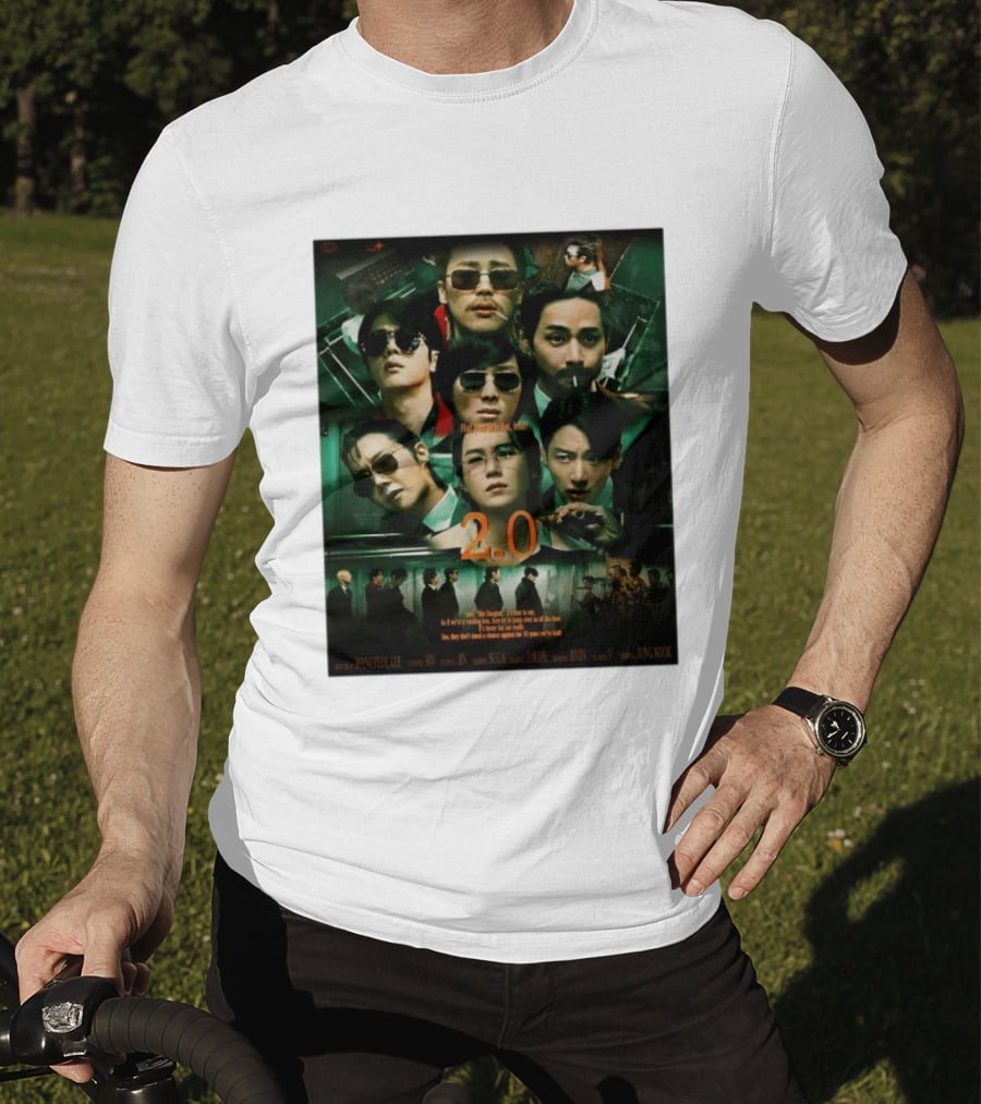 BTS 2.0 Arirang Tour 2026 Group RM Jin Suga J Hope Jimin V Jung Kook Hangseok Lee Jung Kook T-Shirt