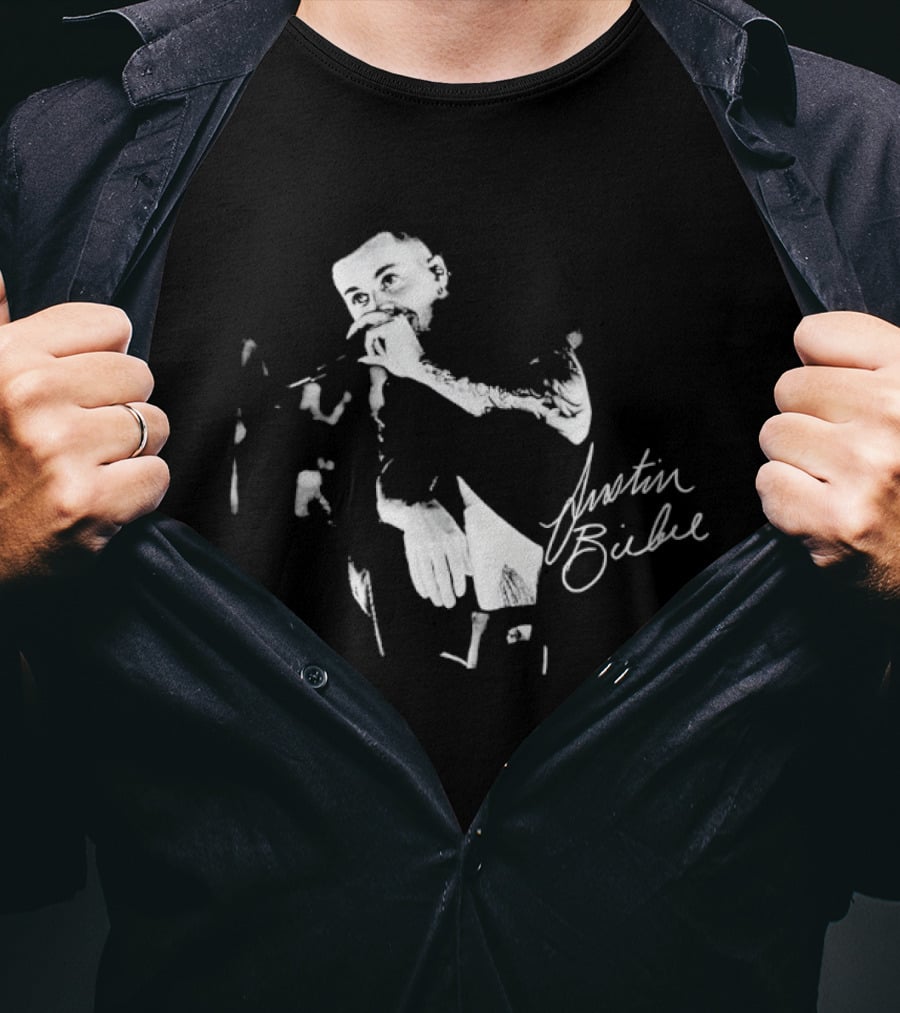 Justin Bieber Swag 2026 Bold Signature T-Shirt