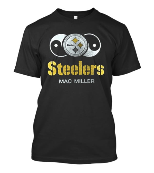 Steelers Mac Miller Mitchell And Ness Pittsburgh Collaboration T-Shirt