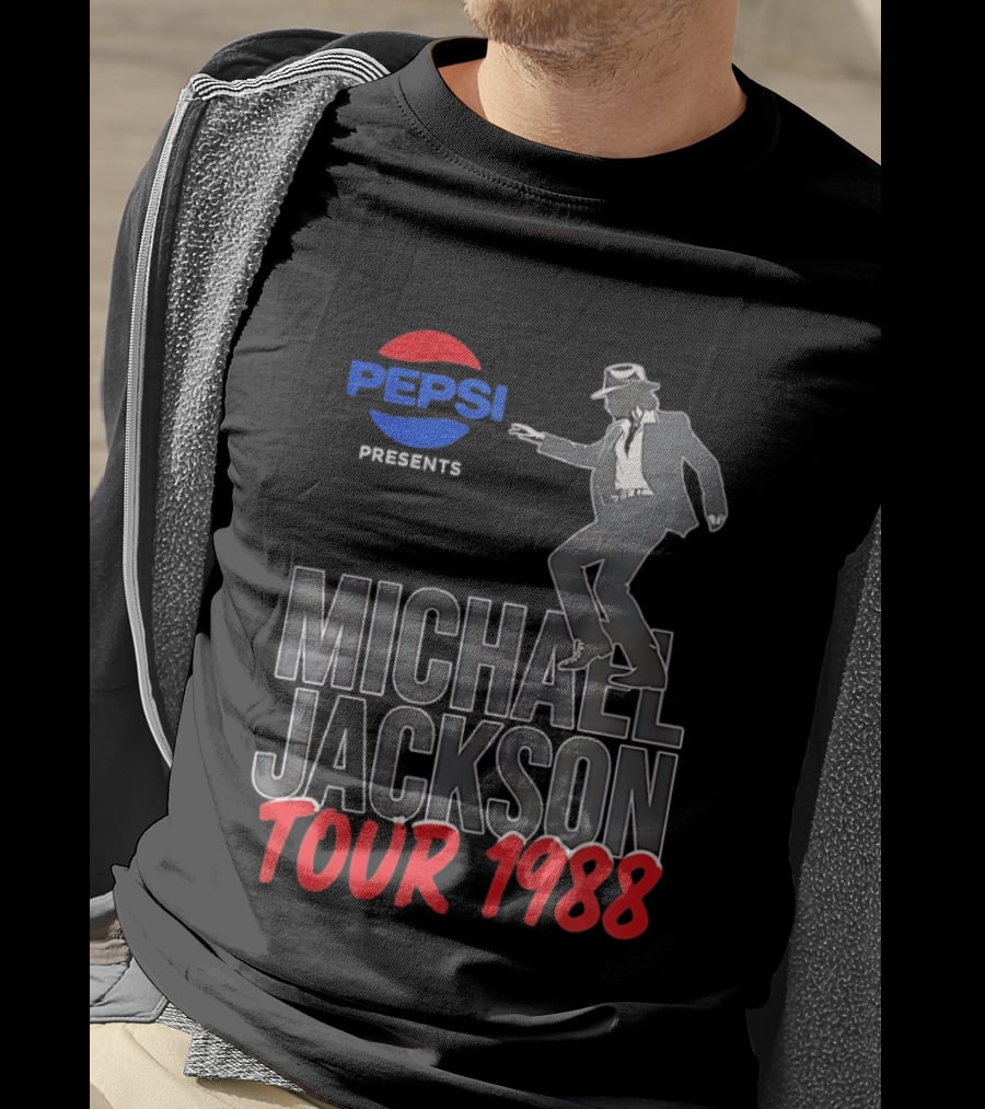 Pepsi Presents Michael Jackson Tour 1988 T-Shirt
