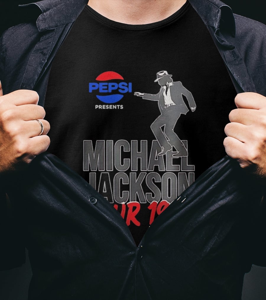 Pepsi Presents Michael Jackson Tour 1988 T-Shirt