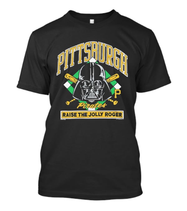 Pittsburgh Pirates Vader Raise The Jolly Roger Star Wars T-Shirt