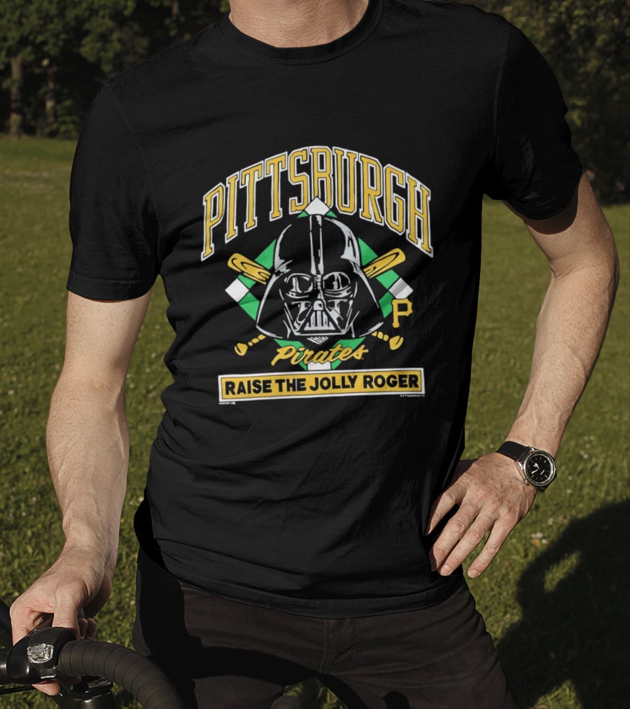 Pittsburgh Pirates Vader Raise The Jolly Roger Star Wars T-Shirt