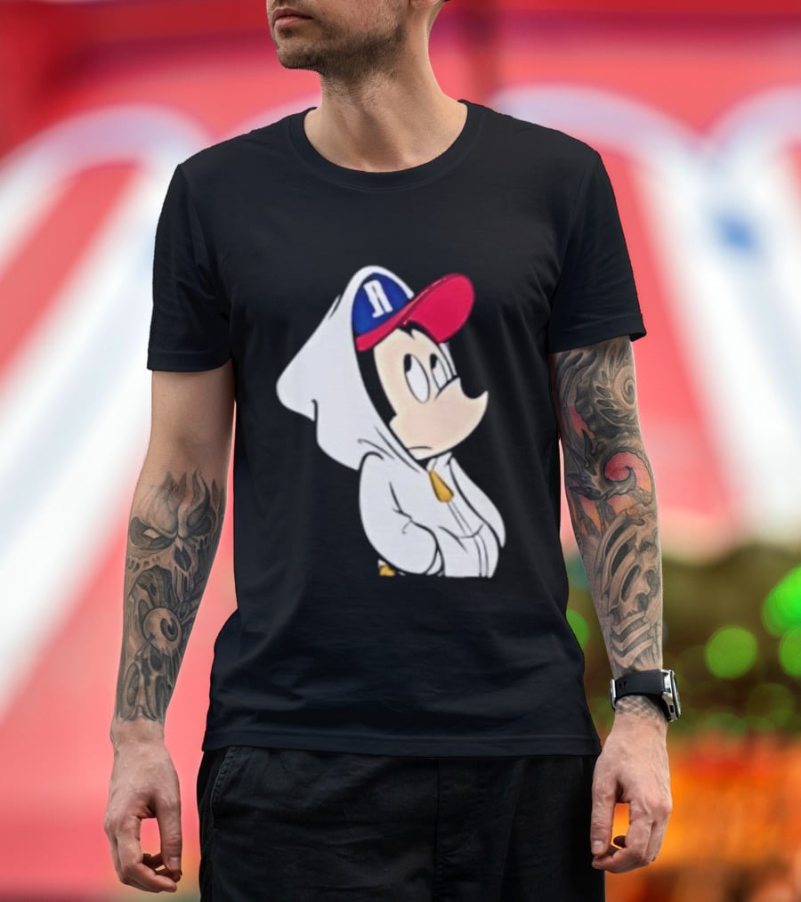 Reno Aces Mickey Mouse Baseball Cap T-Shirt