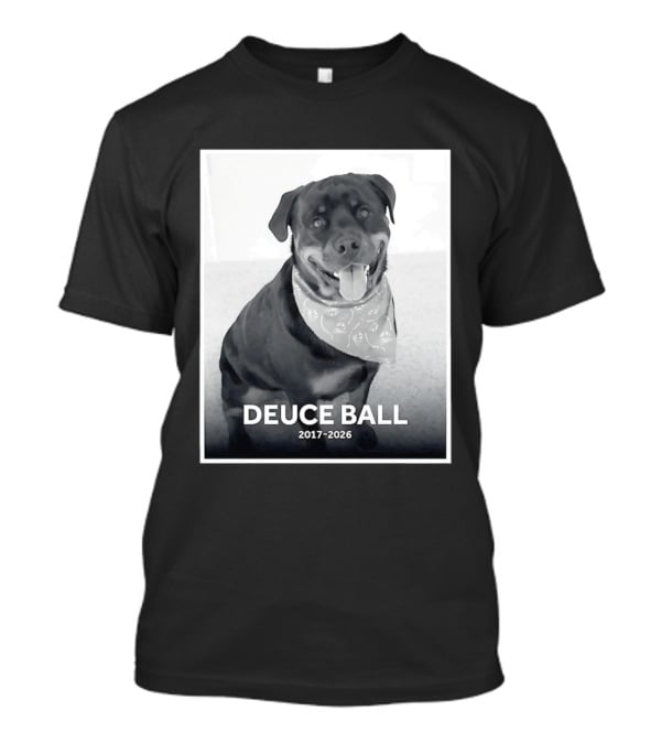 Rest In Peace Deuce Ball 2017 2026 Memorial T-Shirt
