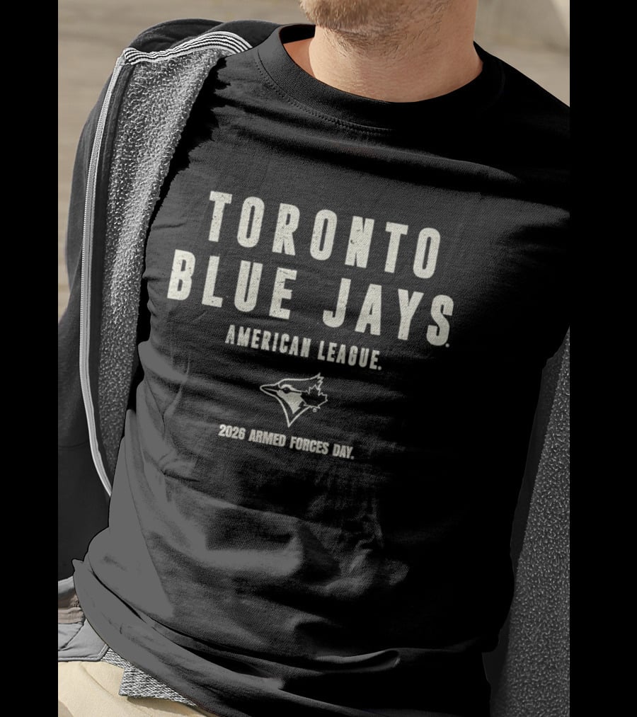 Toronto Blue Jays 2026 American League Armed Forces Day T-Shirt