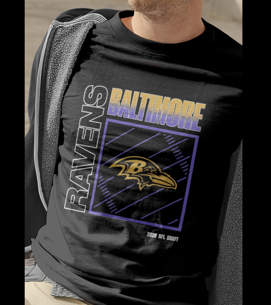 Baltimore Ravens NFL Draft 2026 T-Shirt