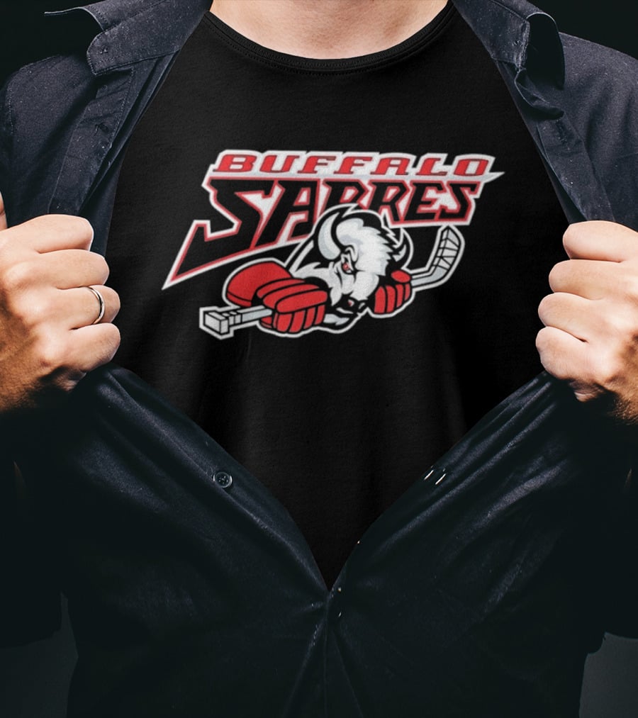 Buffalo Sabres Hockey Goathead Vintage NHL T-Shirt