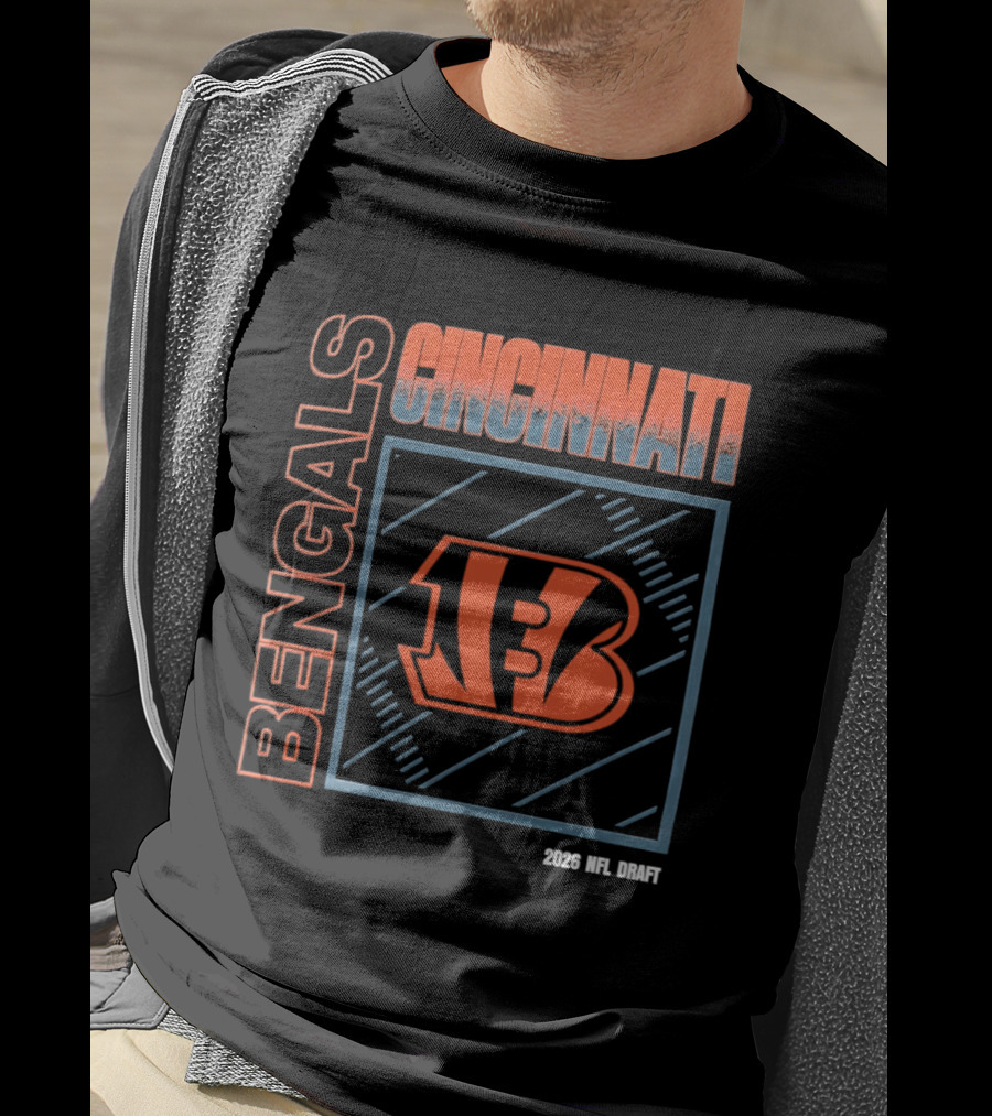 Cincinnati Bengals NFL Draft 2026 Bengals T-Shirt