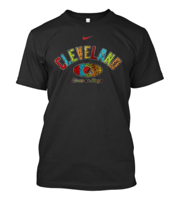 Cleveland Browns Cinco De Mayo Let's Taco 'Bout Team Celebration T-Shirt