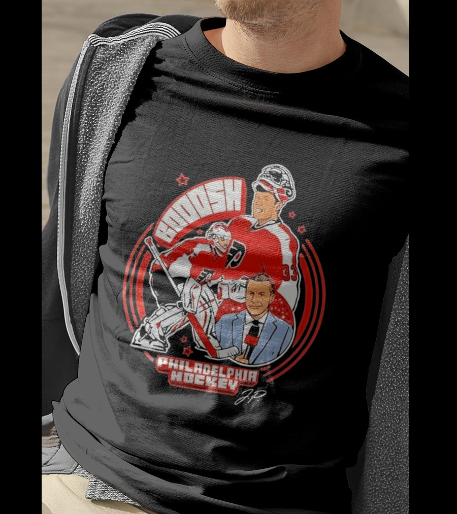 Boosh Philadelphia Flyers Hockey Goalie T-Shirt