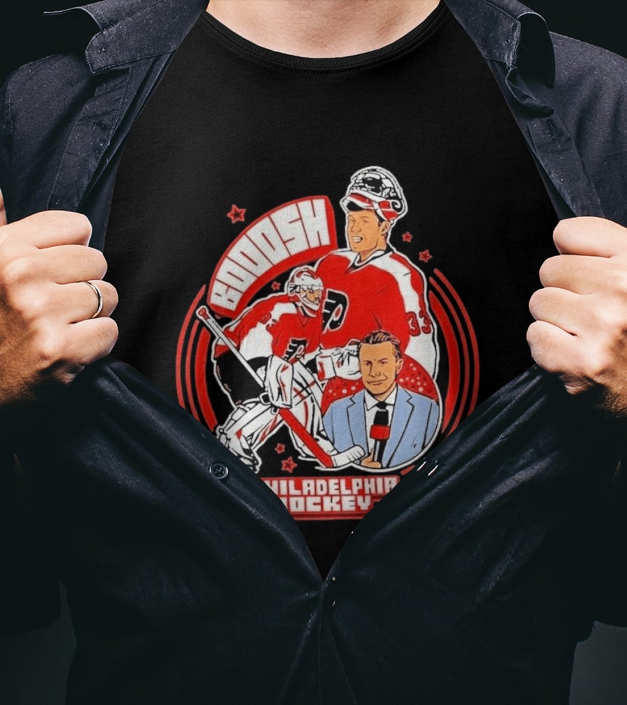 Boosh Philadelphia Flyers Hockey Goalie T-Shirt
