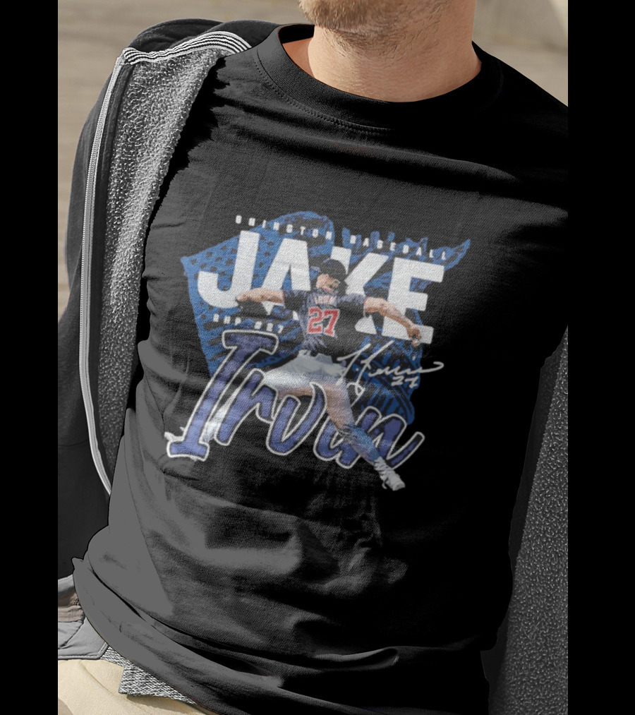 Jake Irvin Washington Baseball RHP 27 T-Shirt
