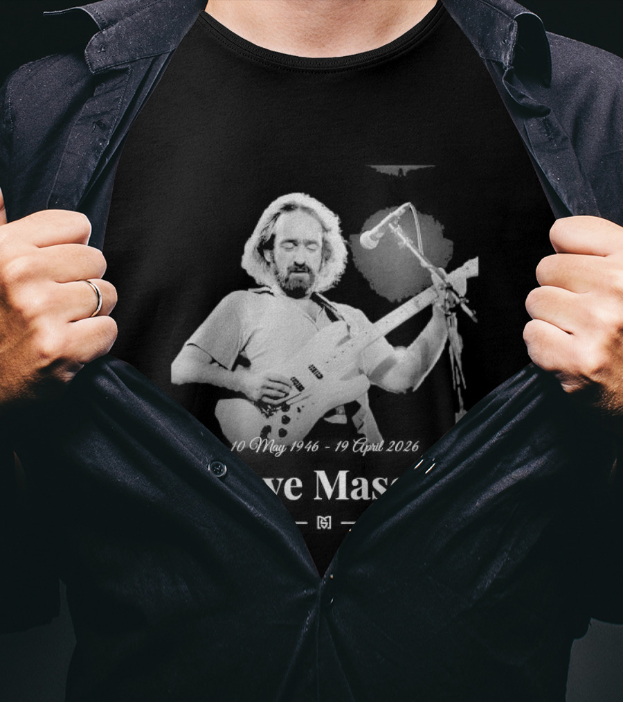 Dave Mason May 10 1946 April 19 2026 Guitar Performance Anniversary T-Shirt