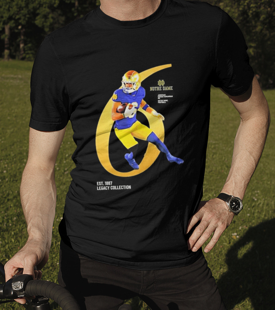 Jordan Faison Notre Dame Fighting Irish 2026 Breakthrough Series NIL Football T-Shirt