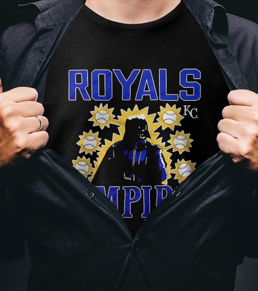 Kansas City Royals Empire Dark Side Star Wars KC T-Shirt