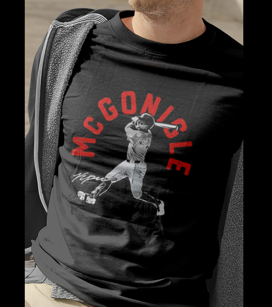 Detroit Tigers MLB Kevin McGonigle Baseball Stamp T-Shirt