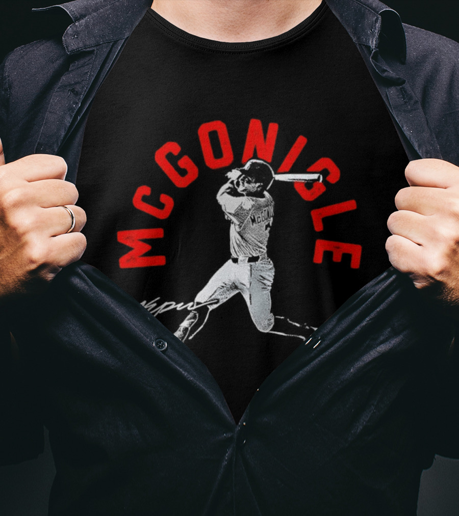 Detroit Tigers MLB Kevin McGonigle Baseball Stamp T-Shirt