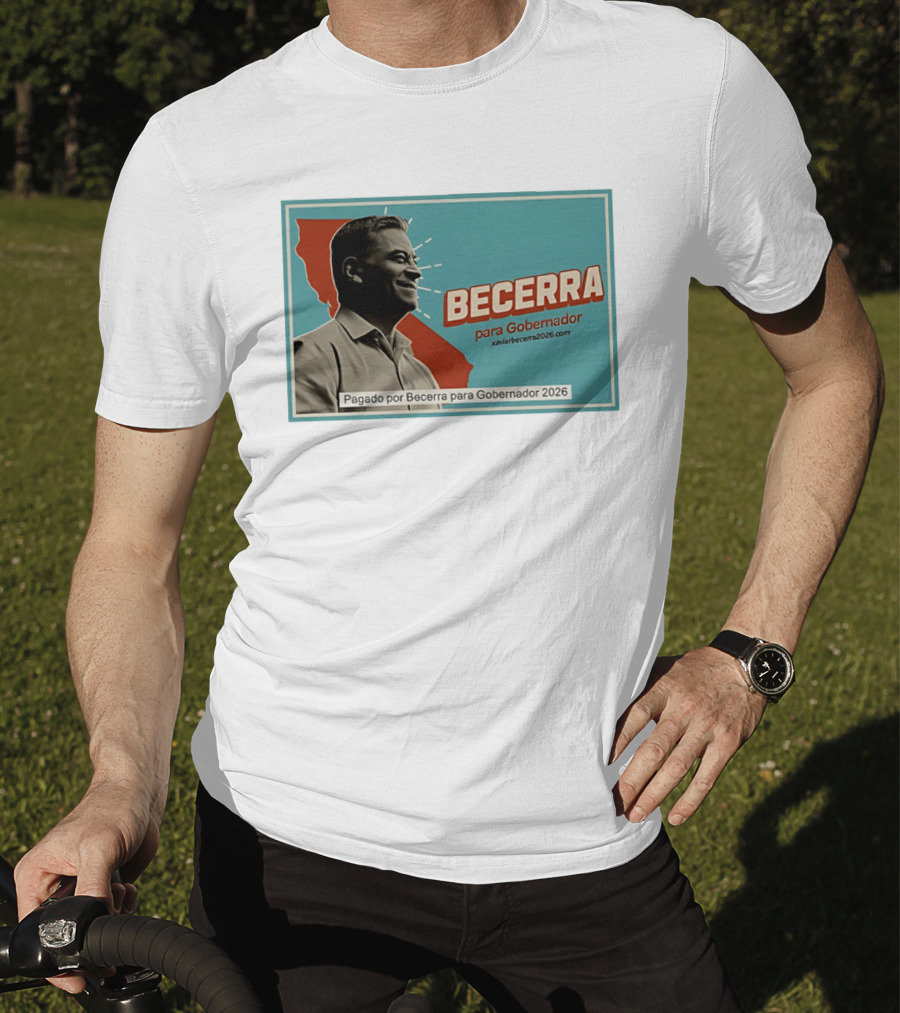 Becerra Para Gobernador 2026 California Campaign Pagado Por Becerra T-Shirt