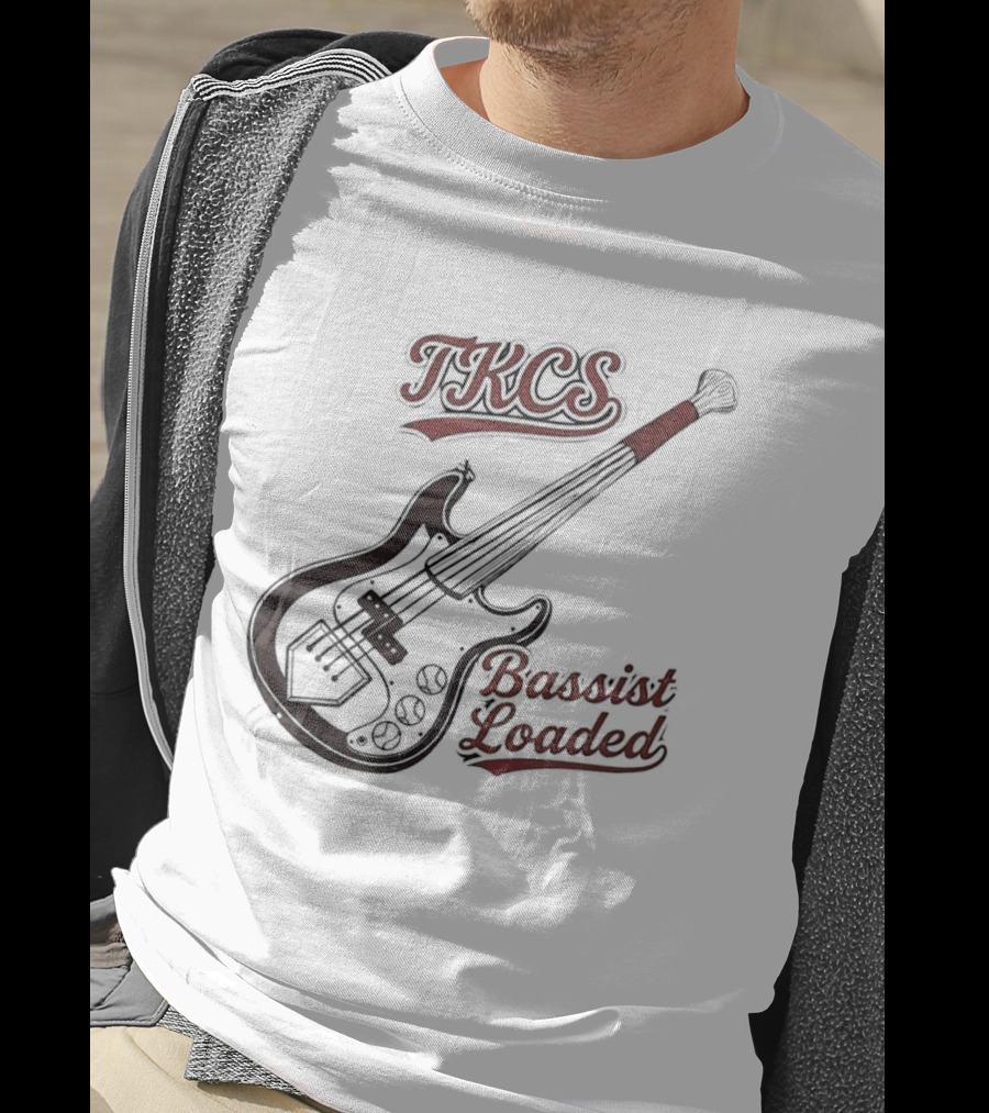 TKCS Bassist Loaded Guitar T-Shirt